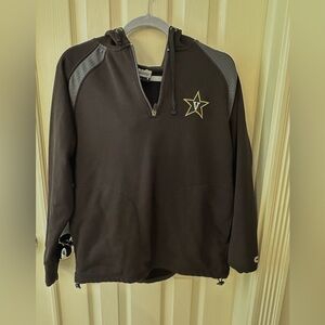 Colosseum Black Zip-Up Hoodie